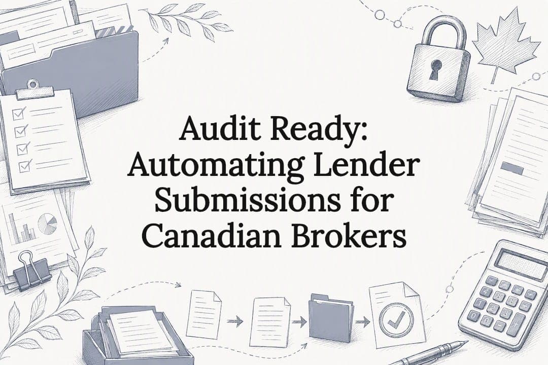 Audit Ready: Automating Lender Submissions for Canadian Brokers