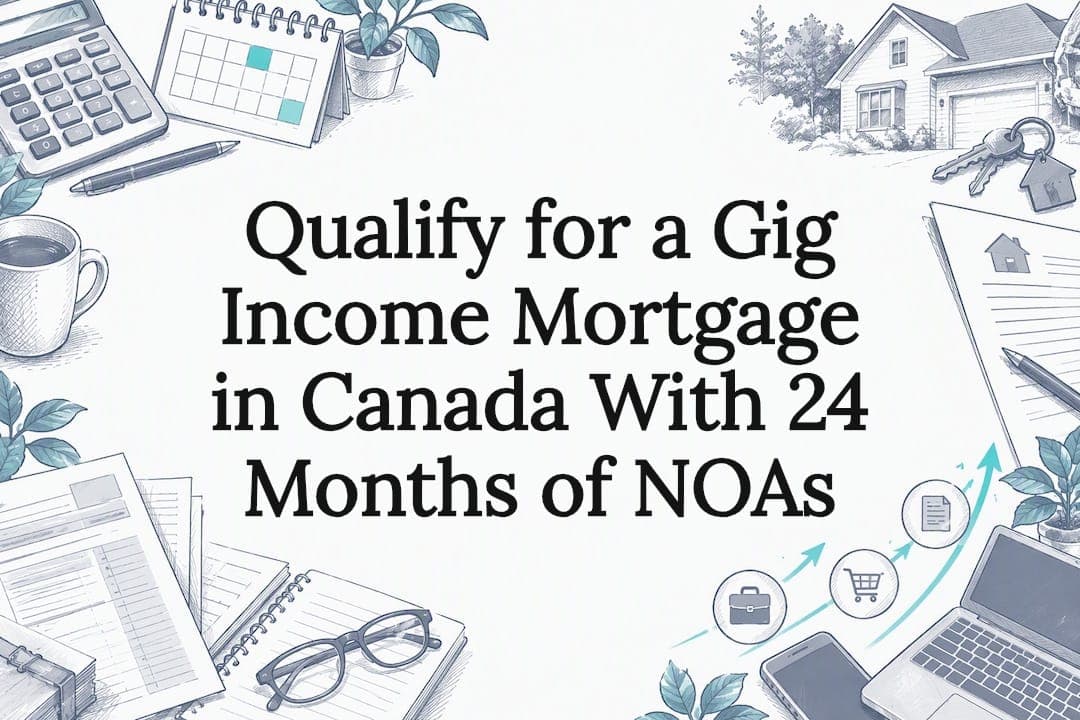 Qualify for a Gig Income Mortgage in Canada With 24 Months of NOAs