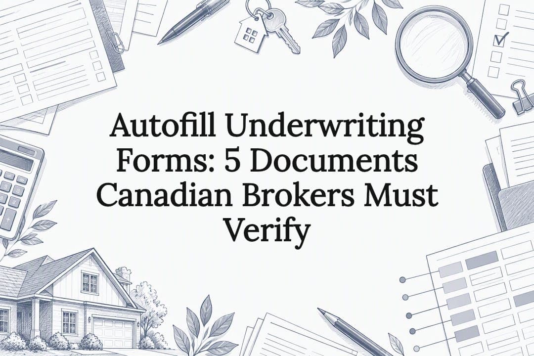 Autofill Underwriting Forms: 5 Documents Canadian Brokers Must Verify