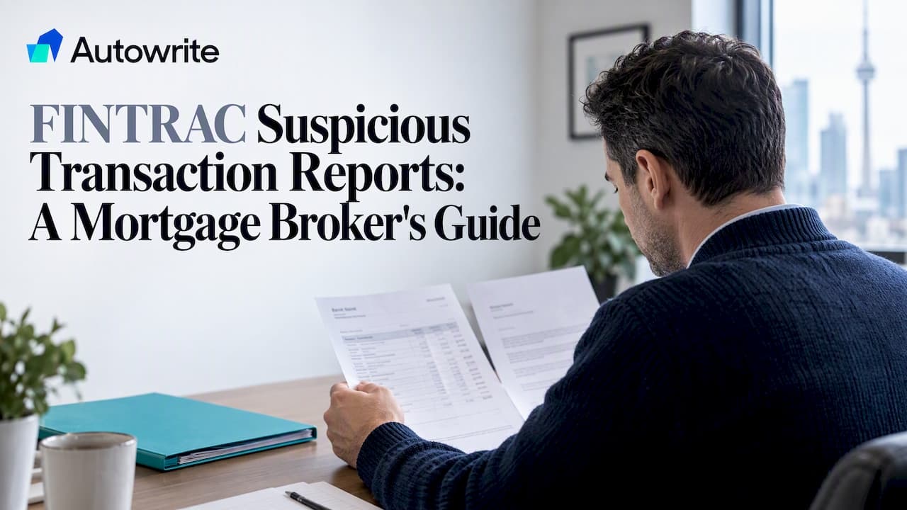 FINTRAC Suspicious Transaction Reports: A Mortgage Broker's Guide