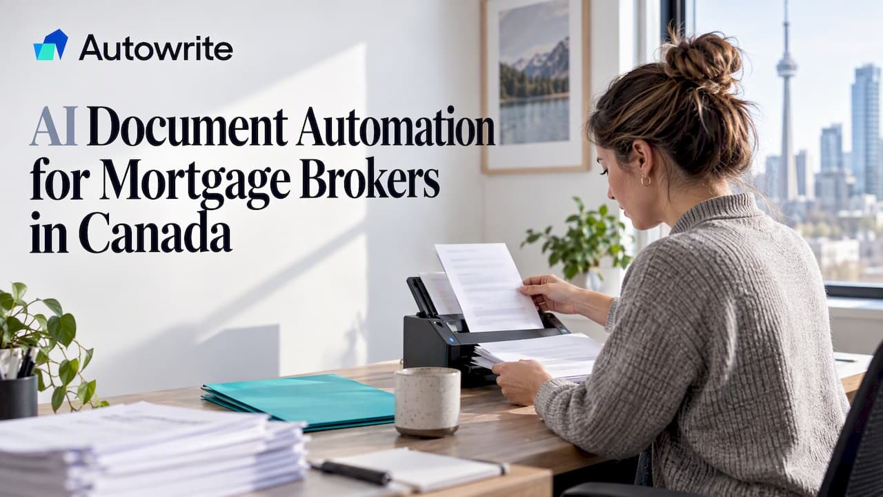 AI Document Automation for Mortgage Brokers in Canada